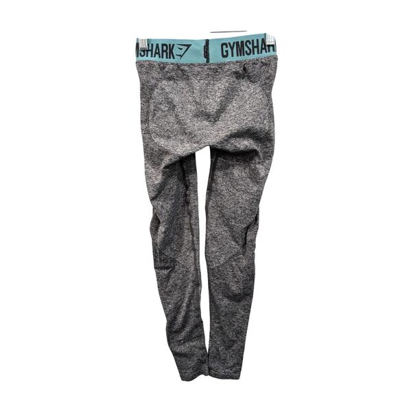 Gymshark Flex Dry Leggings Heather Gray Charcoal Size XS - Picture 2 of 5